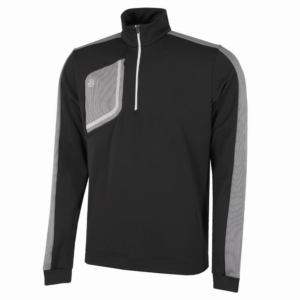 Galvin Green Dwight Insula Pullover - Black/Sharkskin Versatile Hoodie Stylish Hoodie