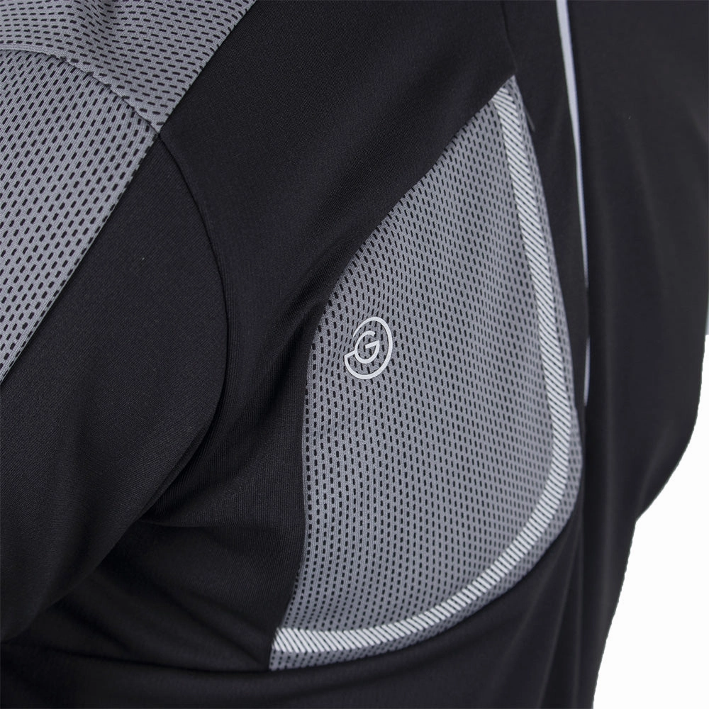 Logo Emblem Warm Layer Galvin Green Dwight Insula Pullover - Black/Sharkskin