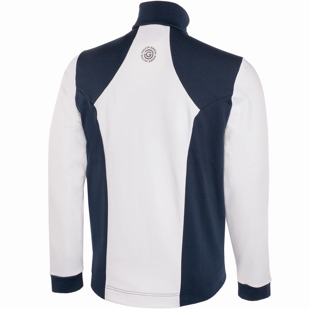 Galvin Green Dylan Full Zip Pullover - Navy/Red/White group wear good for gym sessions