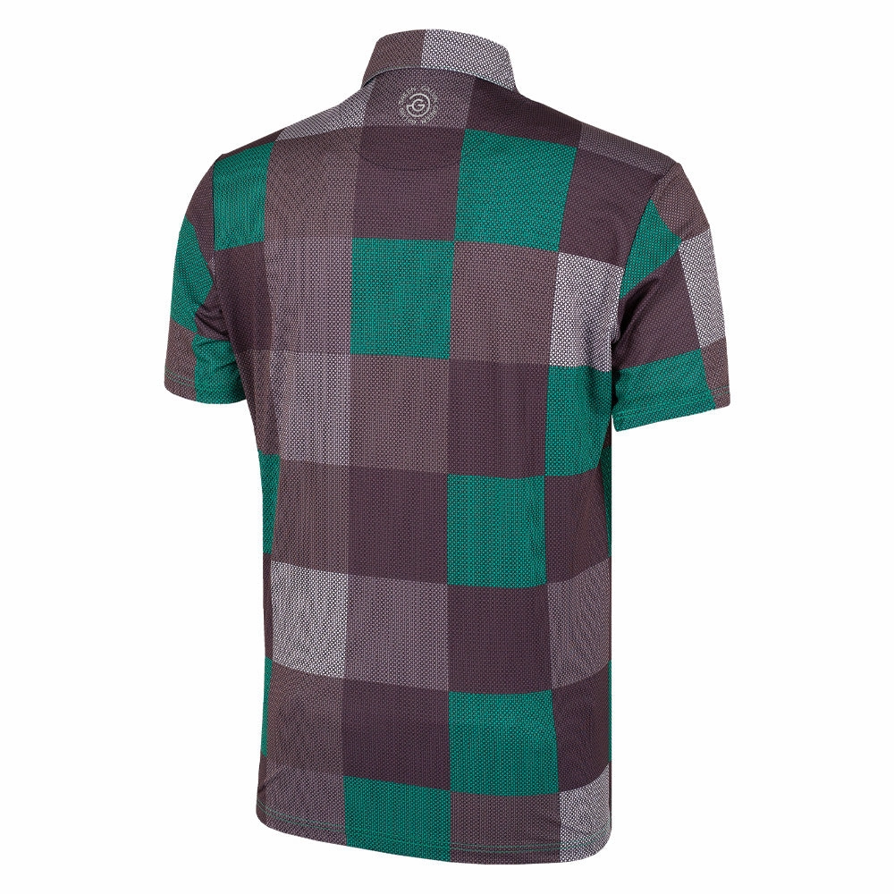 Comfort and Ease Galvin Green Mac Polo Shirt - Green/Black