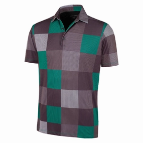 Galvin Green Mac Polo Shirt - Green/Black Light Fit LowImpact Manufacturing