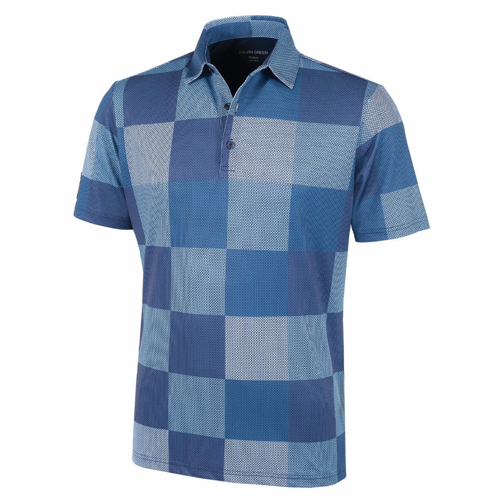 Galvin Green Mac Polo Shirt - Navy/Blue Bell Everyday Comfort Style