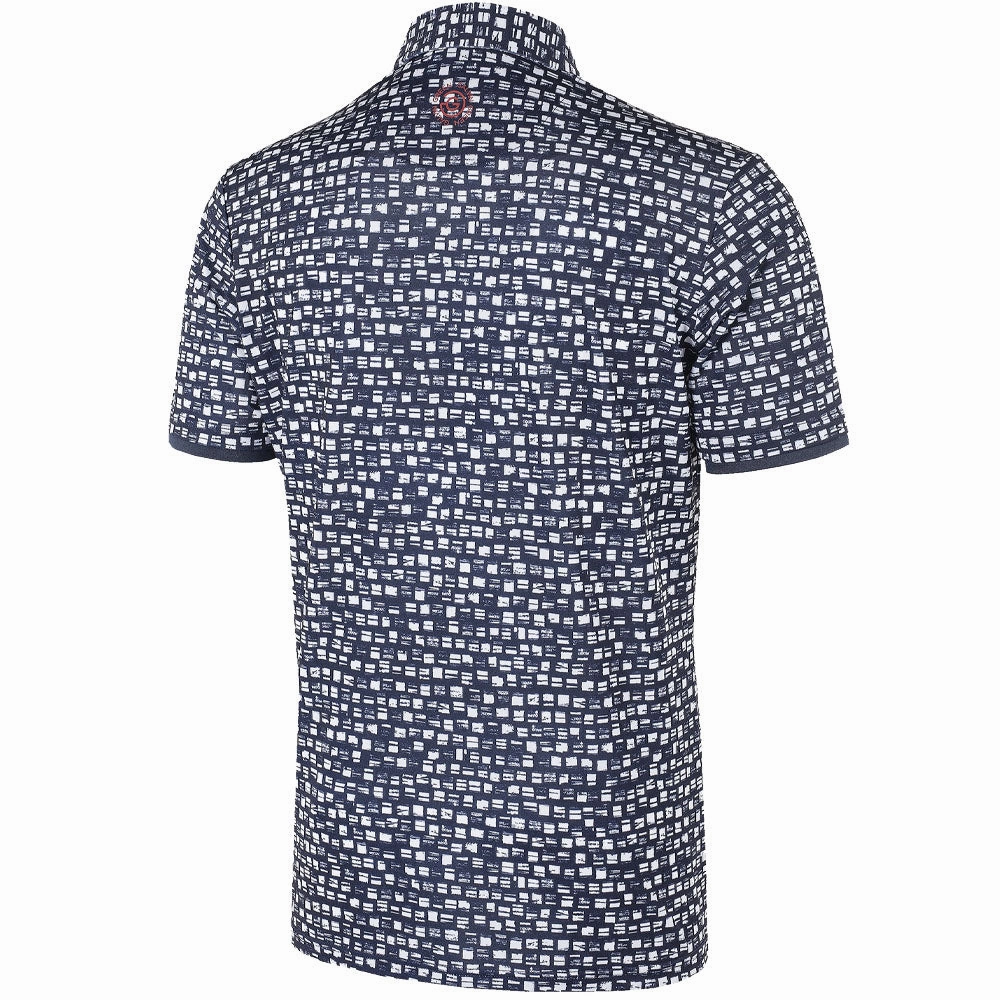 Galvin Green Mack Ventil8  Polo Shirt - Navy/White Weekend Wear Trendy Fashion