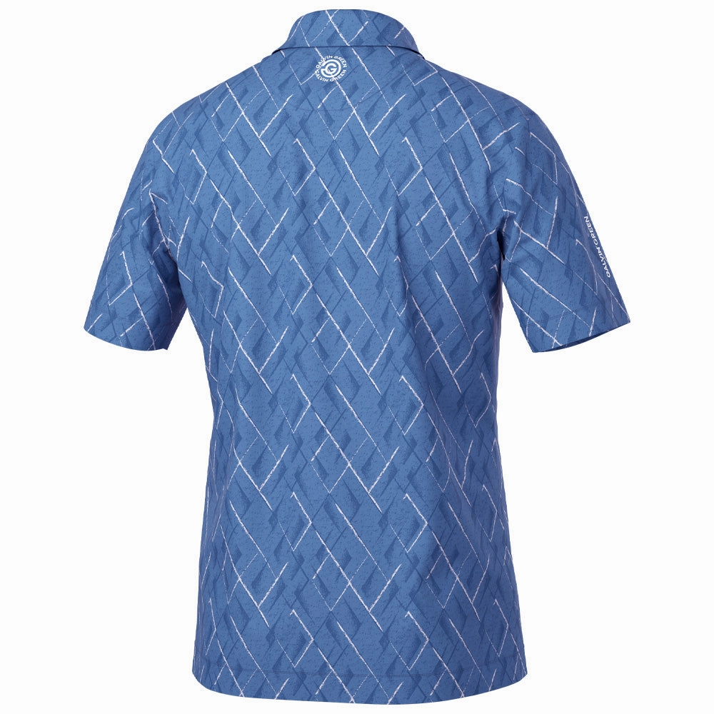 Sleep Feminine Appeal Galvin Green Mads Polo Shirt - Moonlight Blue