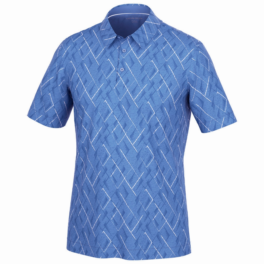 Galvin Green Mads Polo Shirt - Moonlight Blue windproof Trendy Basics