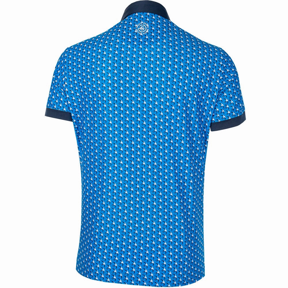 Effortless Vibe Galvin Green Malcolm Ventil8  Polo Shirt - Blue/Navy/Cool Grey