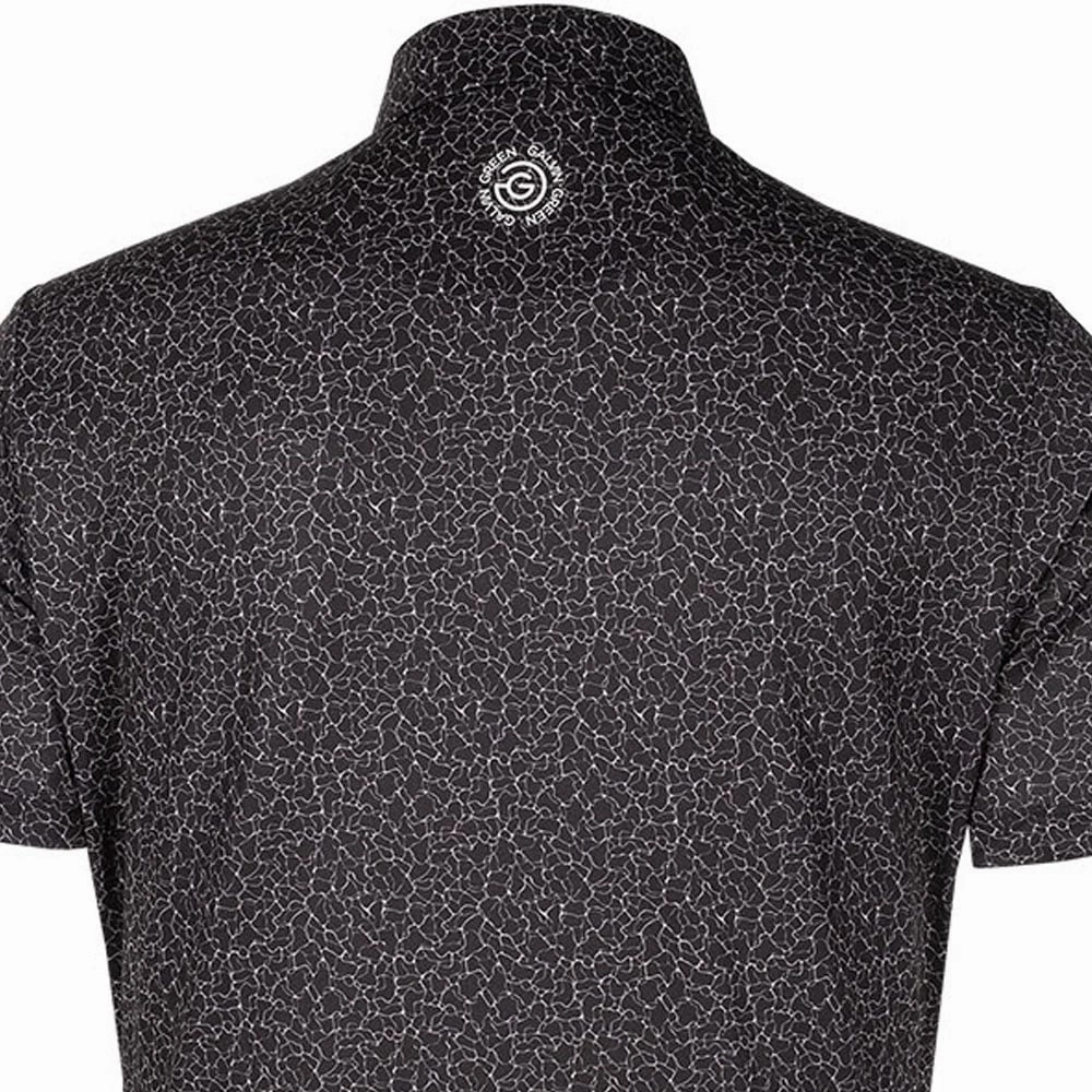 Galvin Green Mani Ventil8  Polo Shirt - Black Everyday Fashion Look Basic Wardrobe Piece