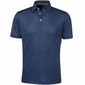 Galvin Green Mani Ventil8  Polo Shirt - Navy Effortless Wear ComfortFirst