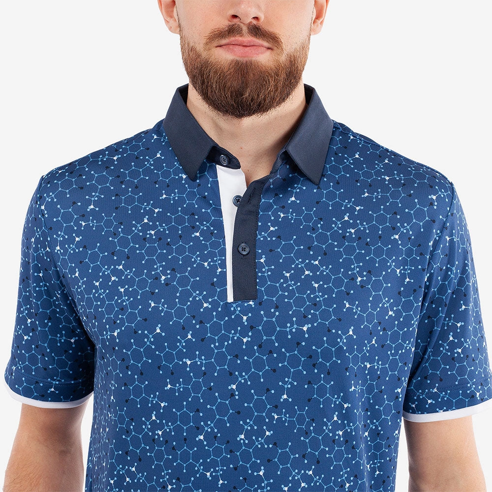 Fashion Layer Galvin Green Mannix Polo Shirt - Blue/Navy