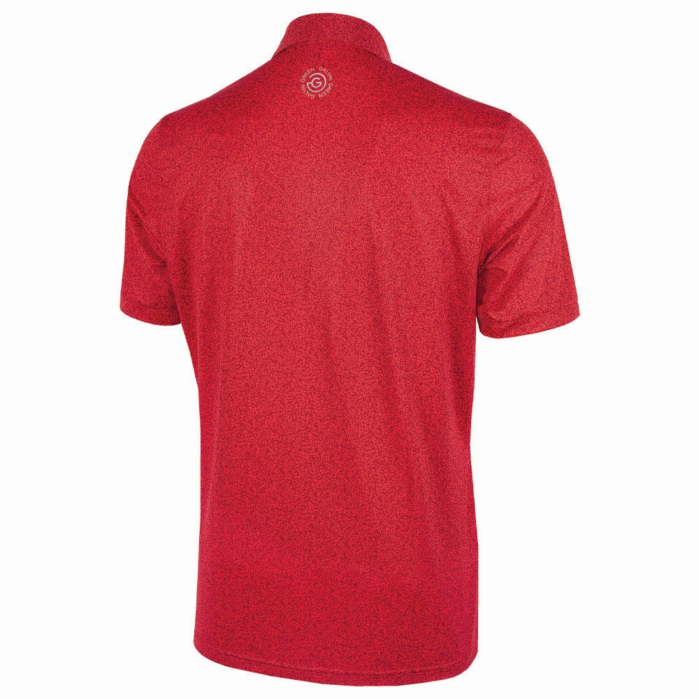 Minimal Comfort Style casual outing Galvin Green Marco Polo Shirt - Red