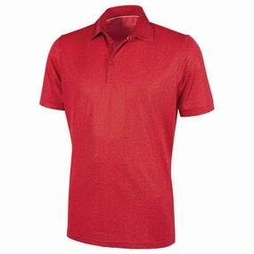 Cozy Vibes Eco Certified Textile Galvin Green Marco Polo Shirt - Red