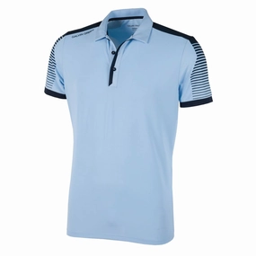 Fur combination Casual Vibes Galvin Green Marcus Polo Shirt V8  - Blue Bell/Navy