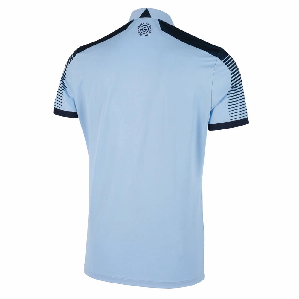 Classic Layer Wear Timeless Comfort Galvin Green Marcus Polo Shirt V8  - Blue Bell/Navy