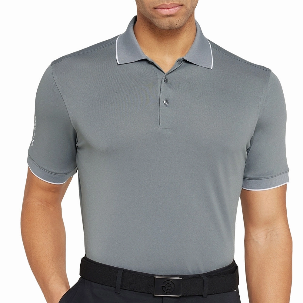 Galvin Green Marty Polo Shirt - Sharkskin Seasonal top