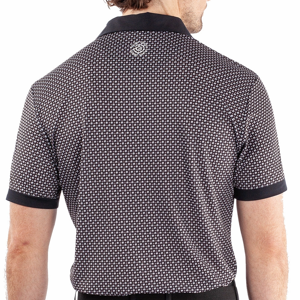 Versatile Design Galvin Green Mate Polo Shirt - Sharkskin/Black