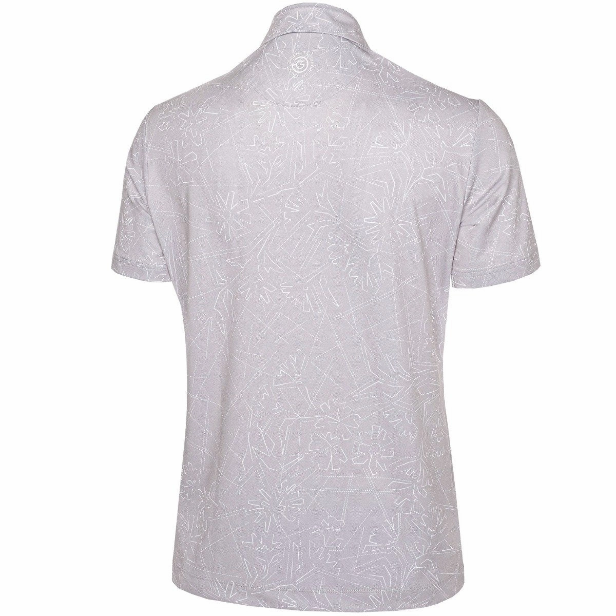 Smooth Finish Galvin Green Maverick V8  Polo Shirt - Cool Grey/White