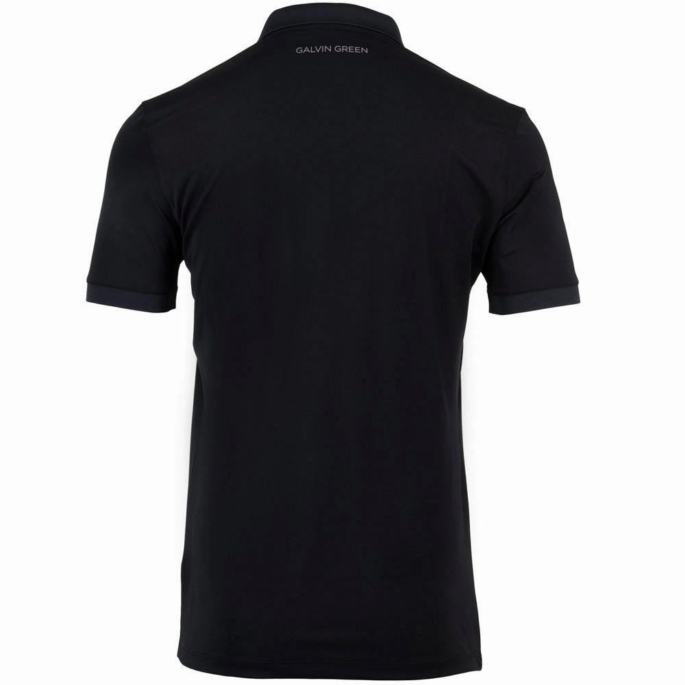 Galvin Green Max Tour Edition Polo Shirt - Black Unisex Core Layered Look Wear
