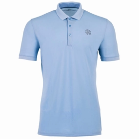 Galvin Green Max Tour Edition Polo Shirt - Blue Bell AntiStaticLining Comfort and Ease