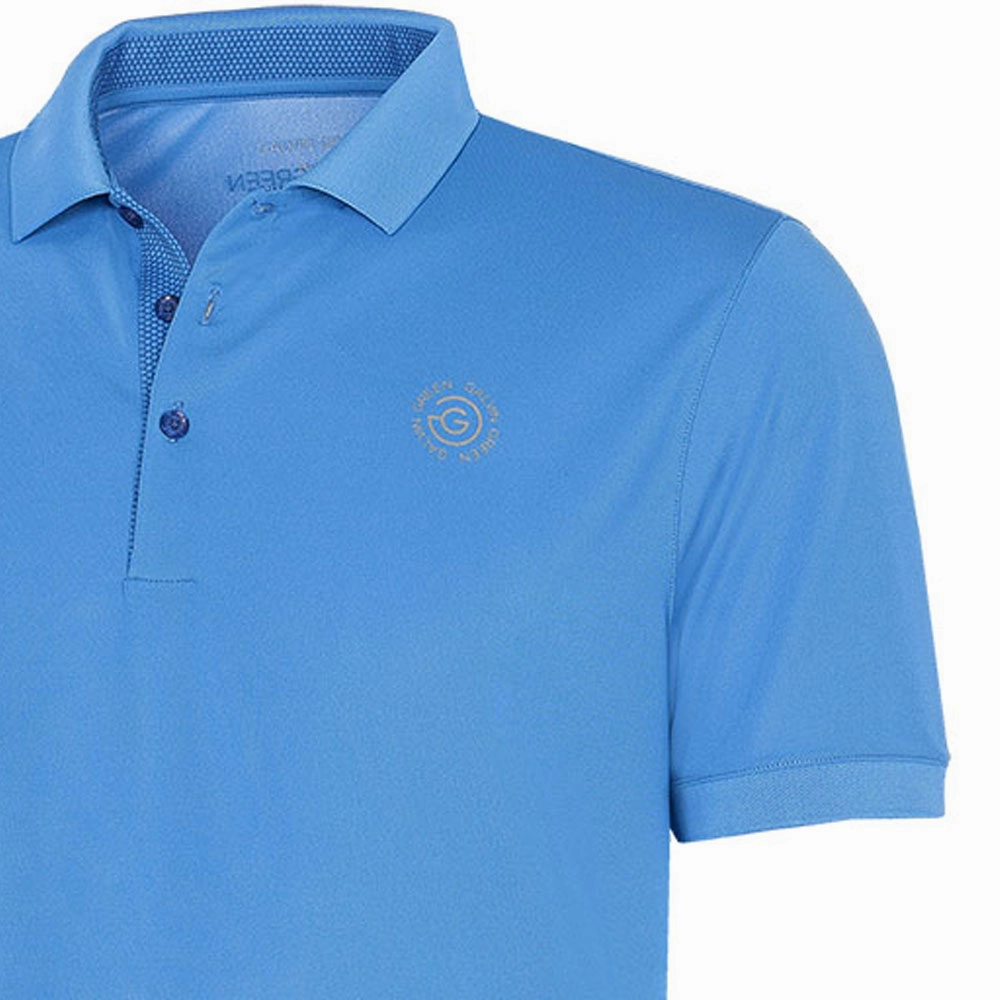 Galvin Green Max Tour Polo Shirt - Blue Sporty and Stylish