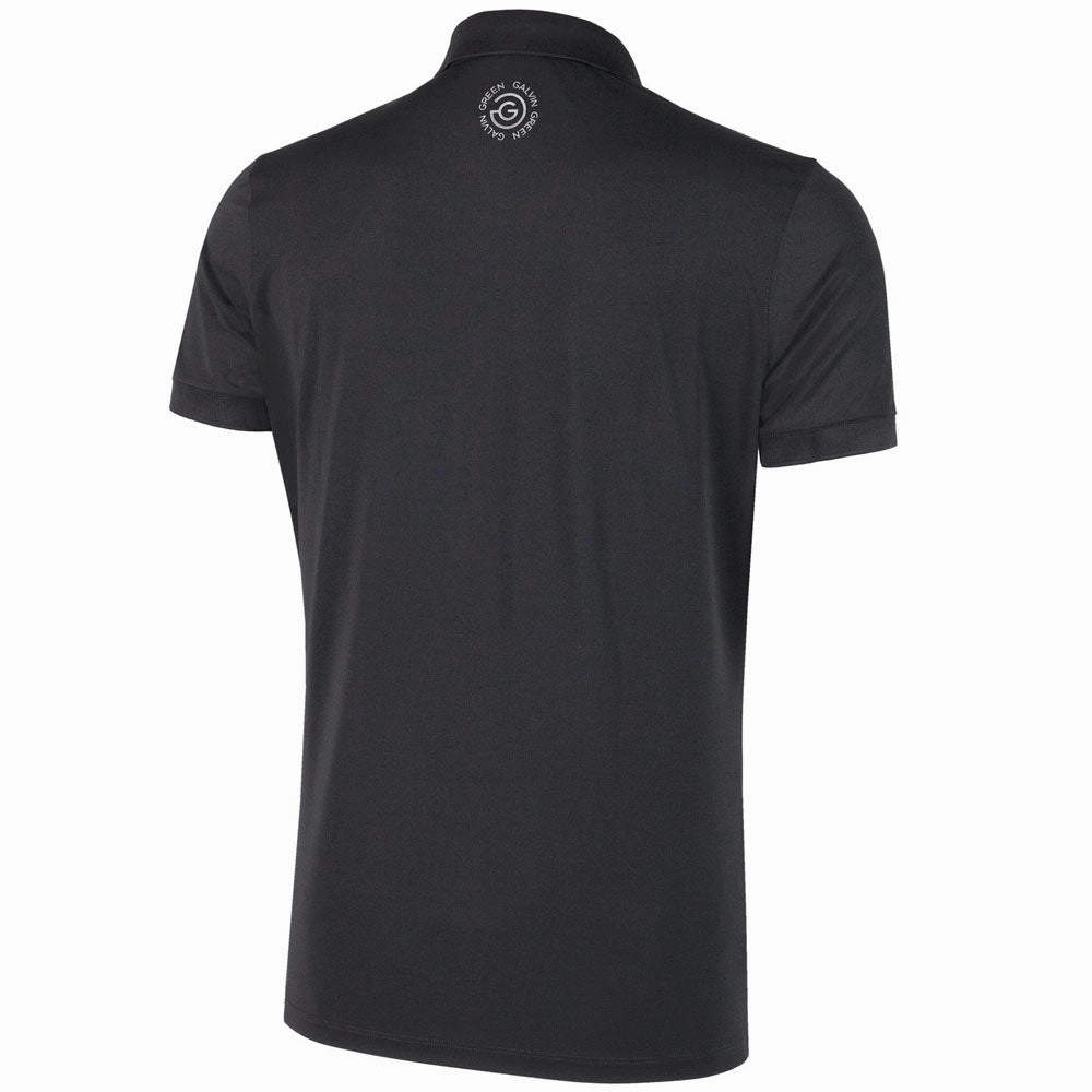 Galvin Green Max V8  Polo Shirt - Black Versatile Outfit