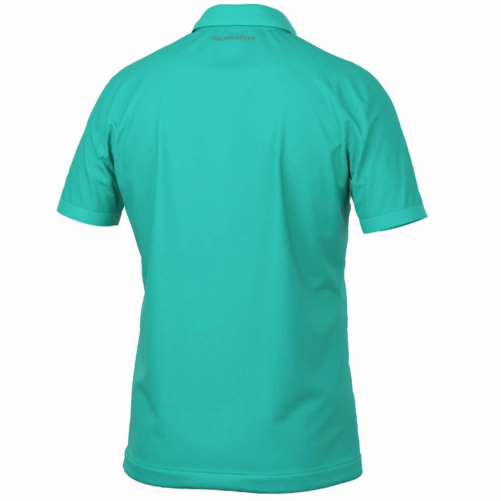 ColorfastFabricTech Galvin Green Maximilian Polo Shirt - Atlantis Green