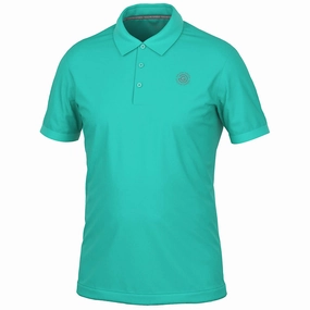 Galvin Green Maximilian Polo Shirt - Atlantis Green Smart Layering quick dry