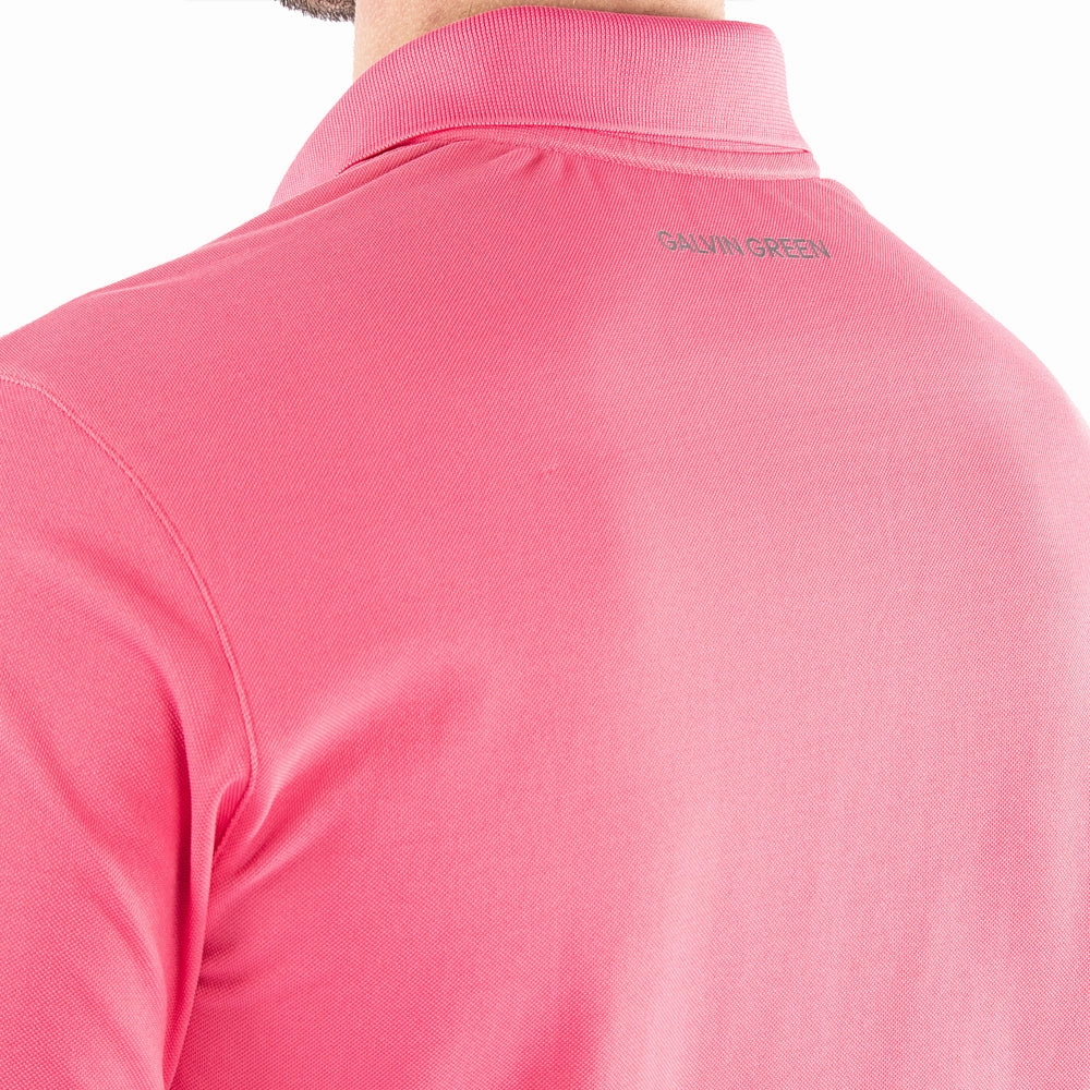 Running Gear Galvin Green Maximilian Polo Shirt - Camelia Rose