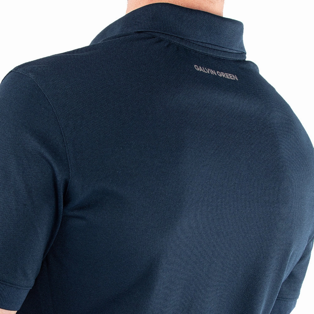 Cozy Apparel FlexibleCollarOptions Galvin Green Maximilian Polo Shirt - Navy