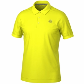 Classic Comfort Style Galvin Green Maximilian Polo Shirt - Sunny Lime