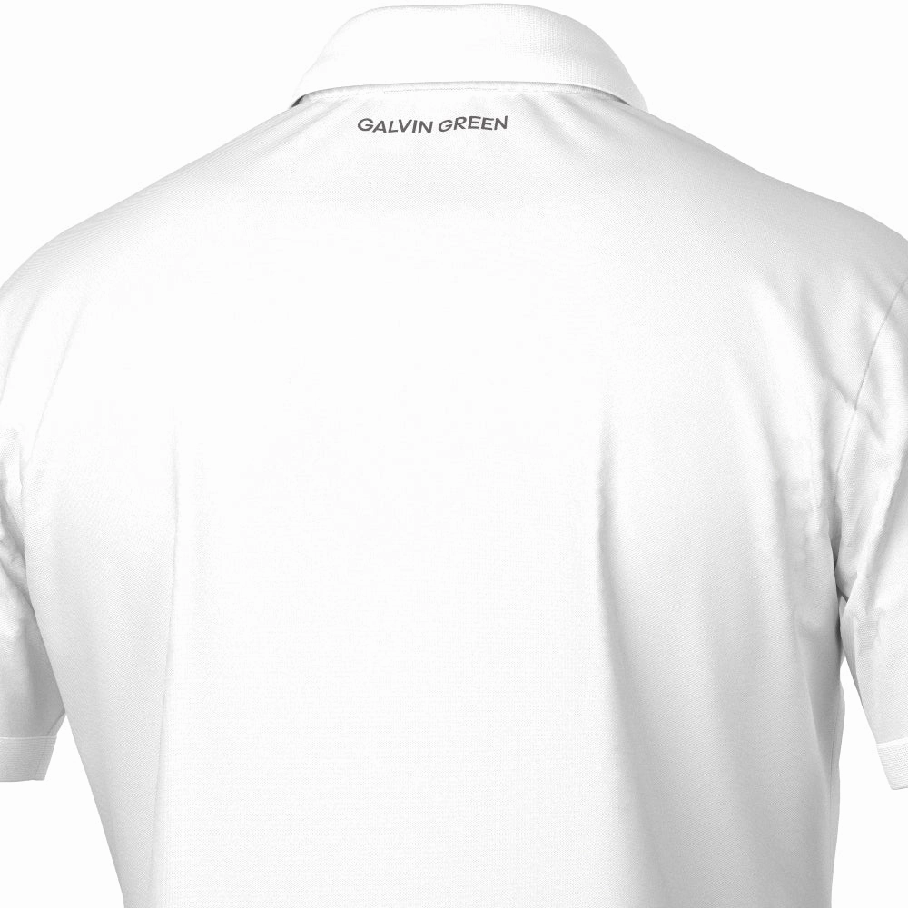 Galvin Green Maximilian Polo Shirt - White Quality Comfort