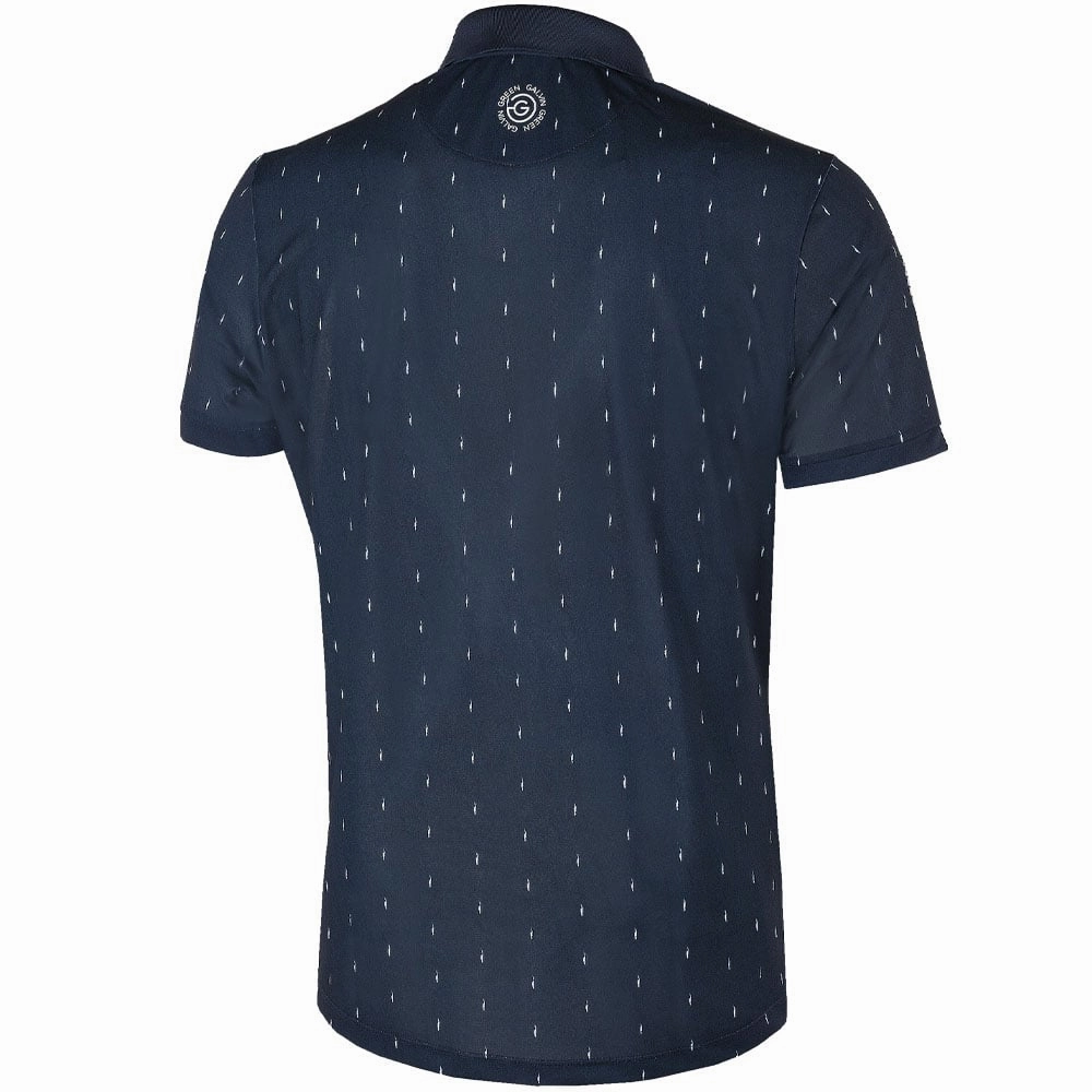 Galvin Green Mayson Ventil8  Polo Shirt - Navy/White Smart Layer