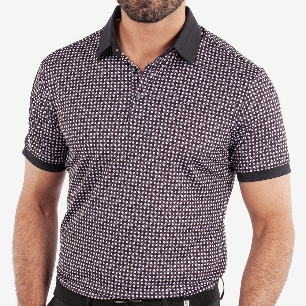 Relaxed Design Galvin Green Melvin Polo Shirt - Black/White