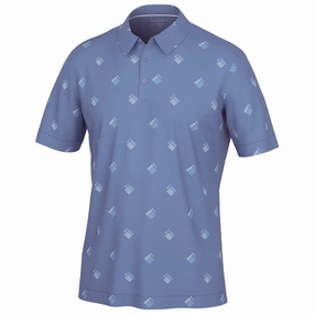 Breathable Fit Wear Galvin Green Memo Polo Shirt - Moonlight Blue