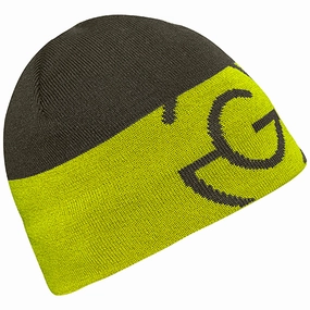 Galvin Green Mens Liam INTERFACE-1 Knitted Hat - Black/Yellow Adventure Gear Daily Fit