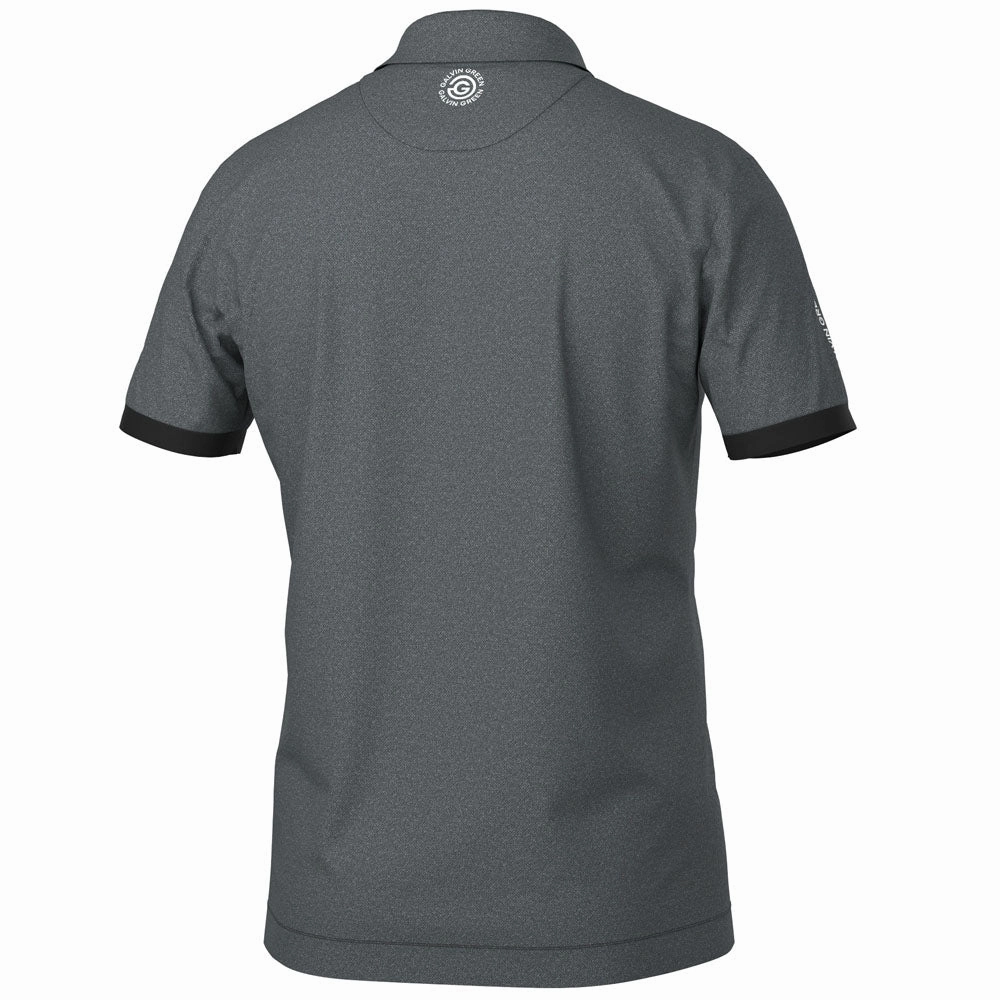 Unisex Fit Galvin Green Mikel Polo Shirt - Black