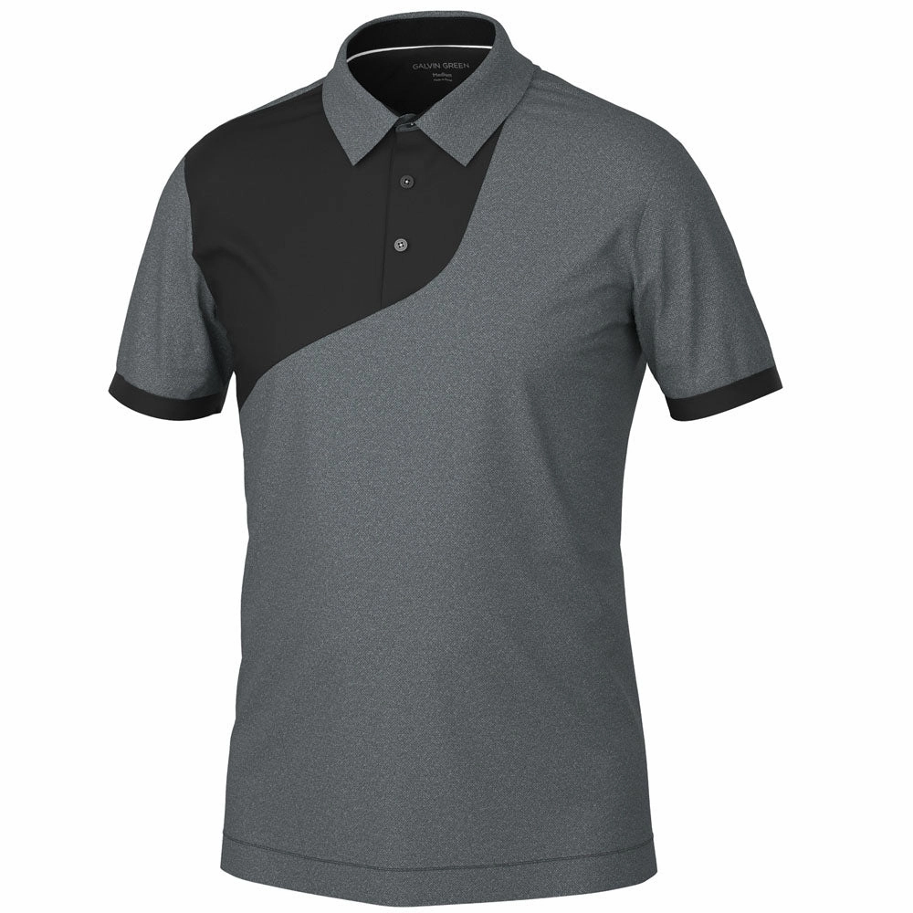 Galvin Green Mikel Polo Shirt - Black Tight fit sexiness