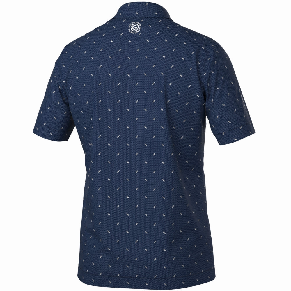 Galvin Green Miklos Polo Shirt - Navy casual outing Durable Style
