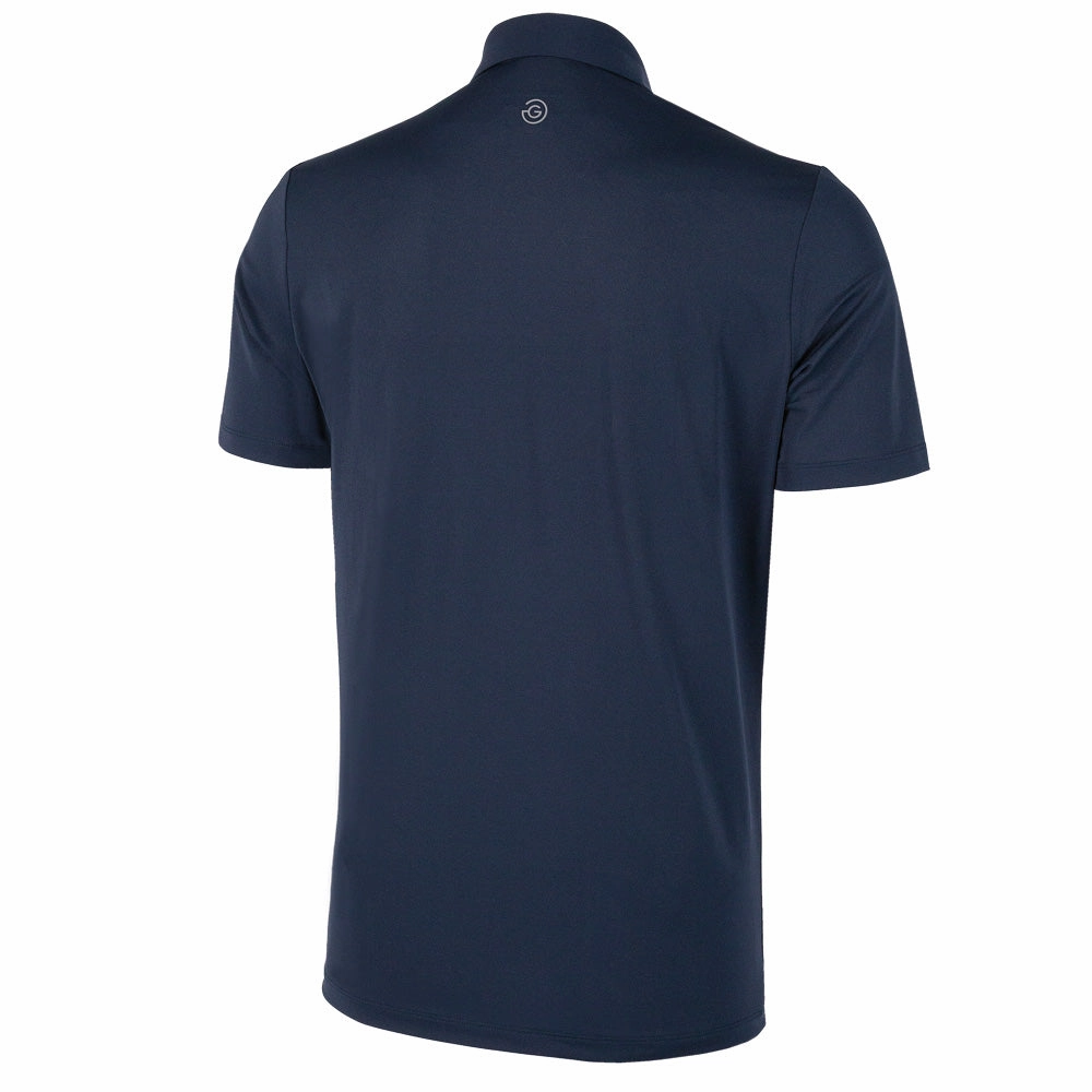 Galvin Green Milan V8  Polo Shirt - Navy Comfy Layer Wear