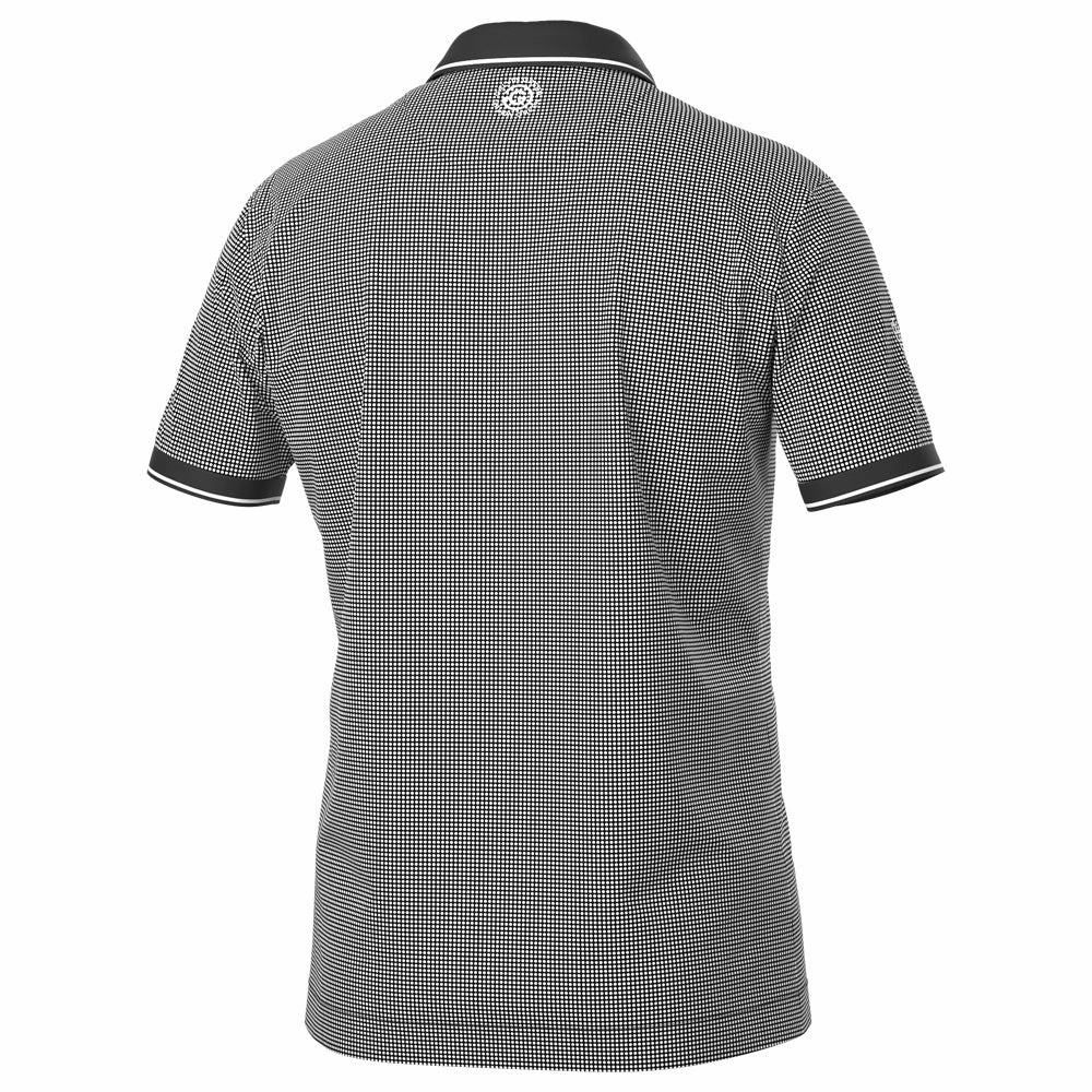 Essential Comfort Galvin Green Miller Polo Shirt - Black/White
