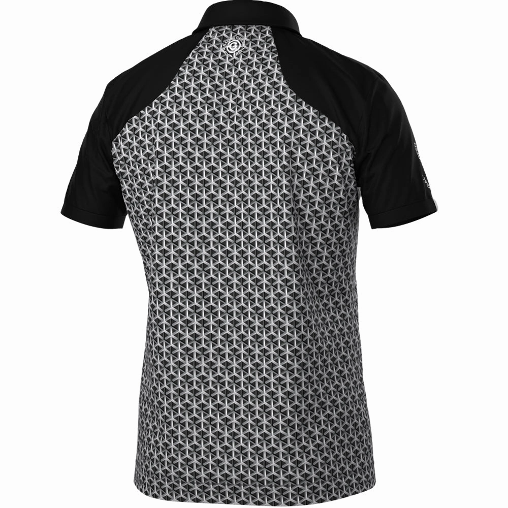 Chic Fashion Galvin Green Mio Polo Shirt - Sharkskin/Black