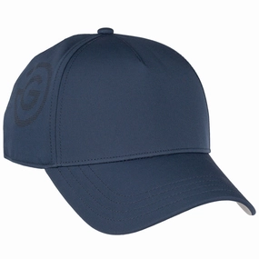 Galvin Green Sanford Lightweight Solid Cap - Navy Timeless Detail