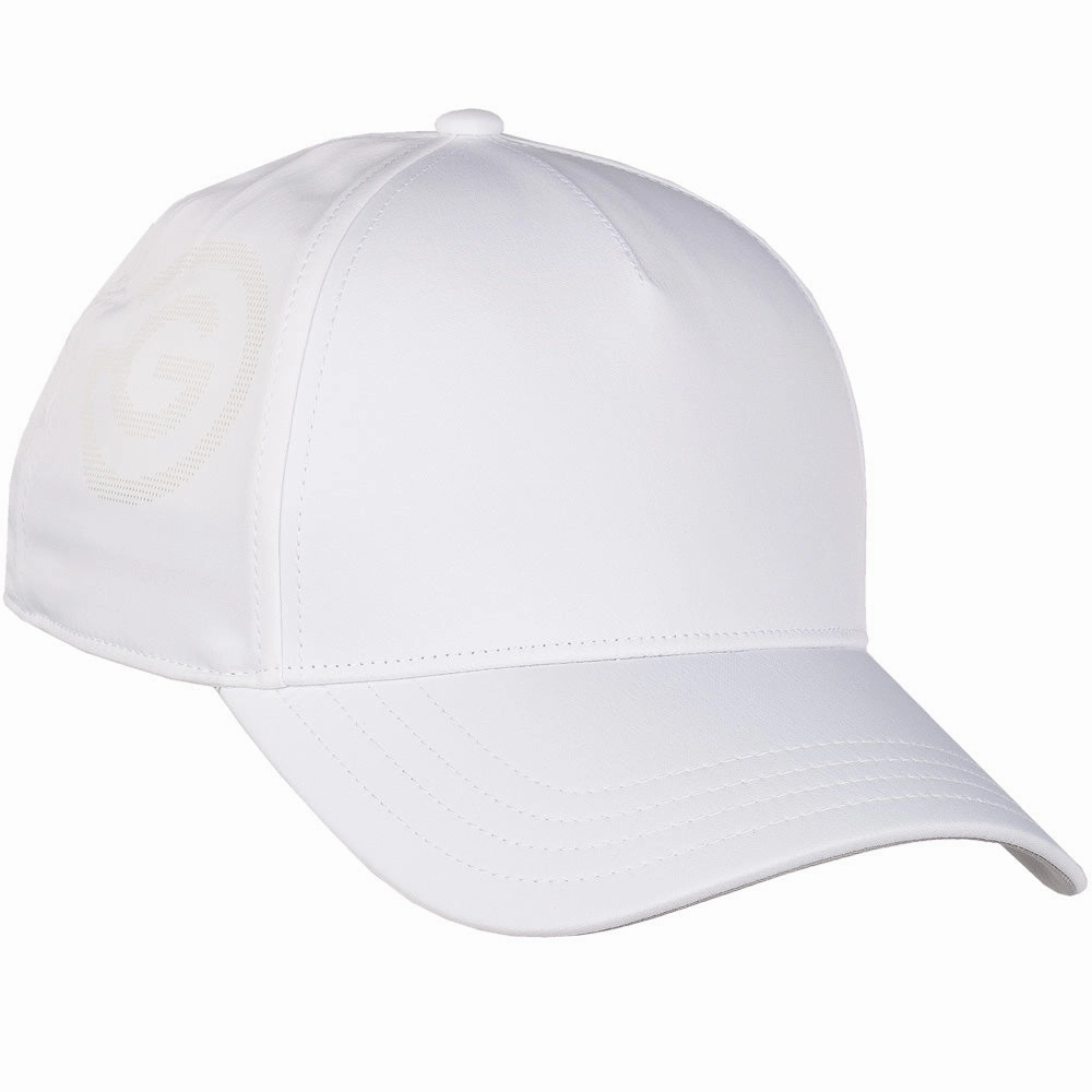 Casual Elegance Galvin Green Sanford Lightweight Solid Cap - White