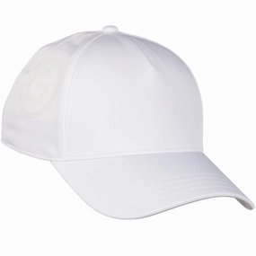Casual Elegance Galvin Green Sanford Lightweight Solid Cap - White