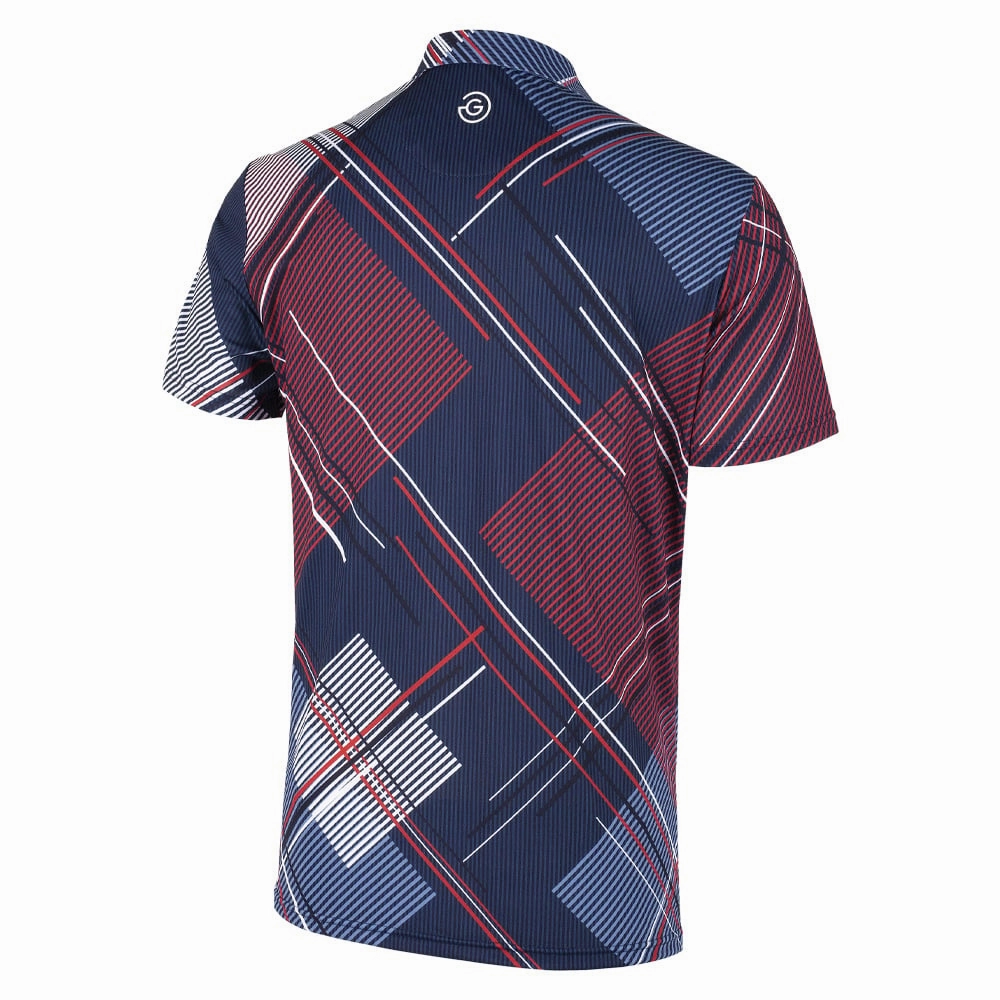 Smart Design Galvin Green Shirt - Navy/Red