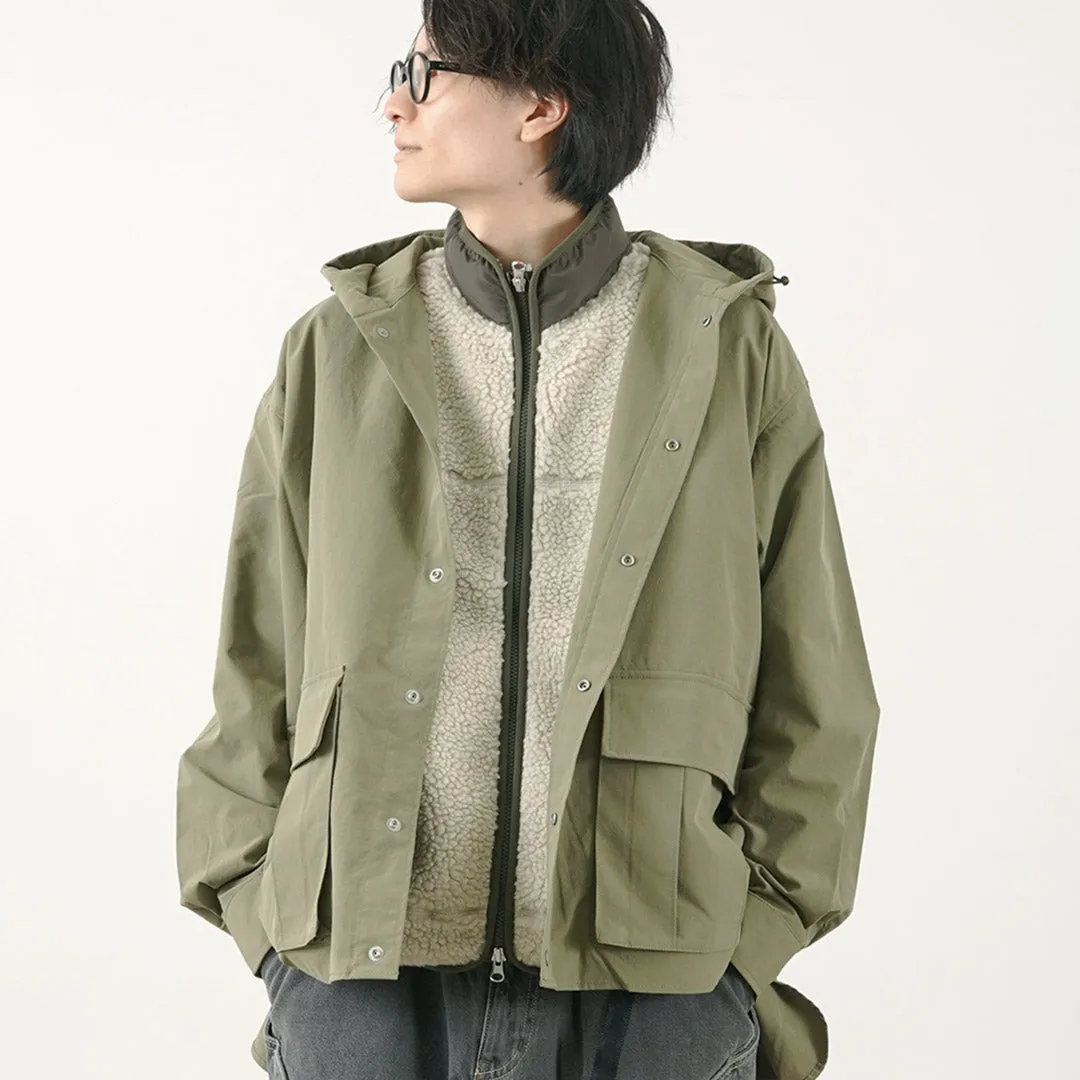 GARAGE GREEN WORKS / Wraptop Hooded Parka Smooth Finish