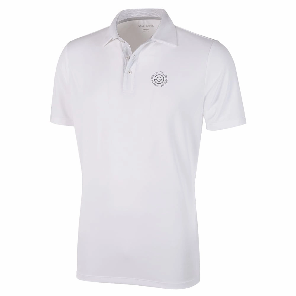 Urban Trend Look Galvin Green Milan Tour Edition Polo Shirt - White