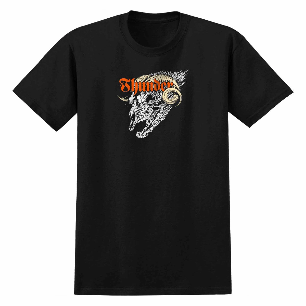 Thunder Screaming Shadowhorn T-Shirt - Black Playful Vibes Layering Options
