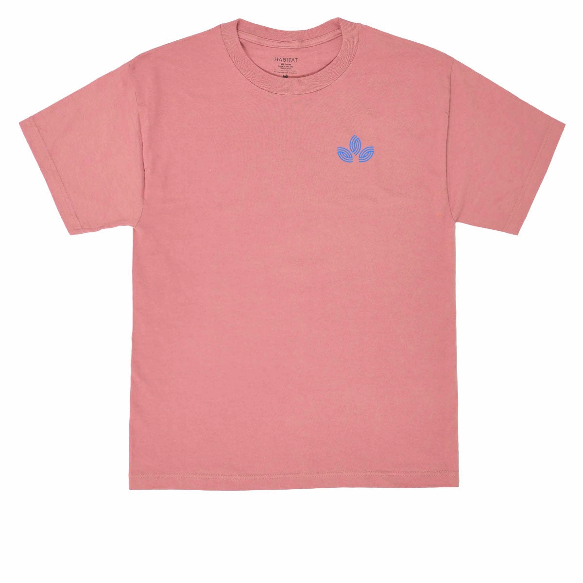 Festival wear City Fashion Look Habitat Circle Mark T-Shirt - Mauve