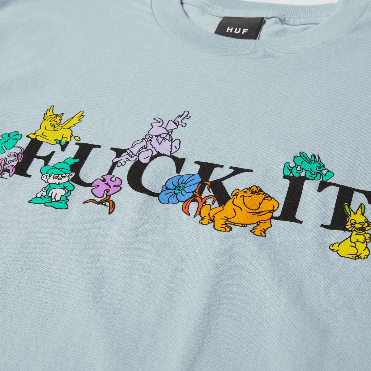 HUF Trip T-Shirt - Sky Quick Dry Fabric