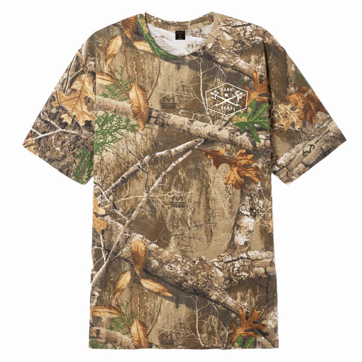 Plus size clothing Chic Wearable Dark Seas Progressive T-Shirt - Realtree